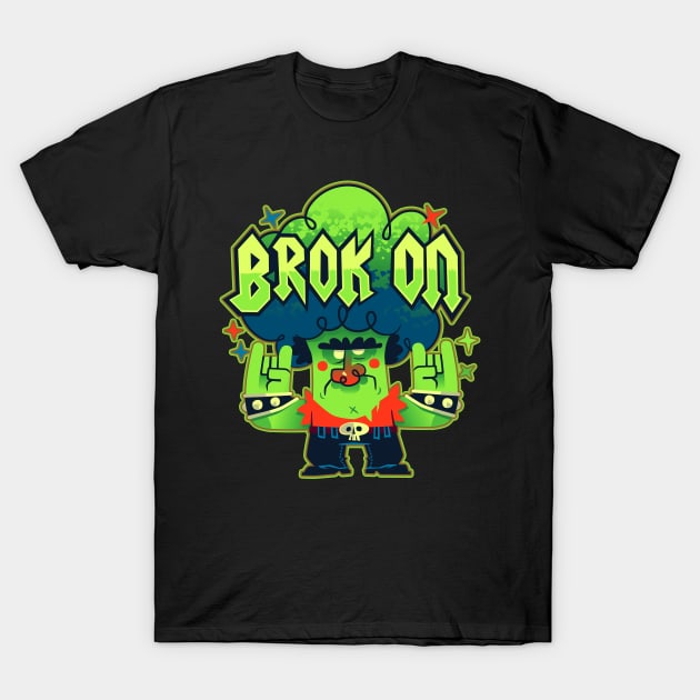 Brok On T-Shirt by subagioxputra